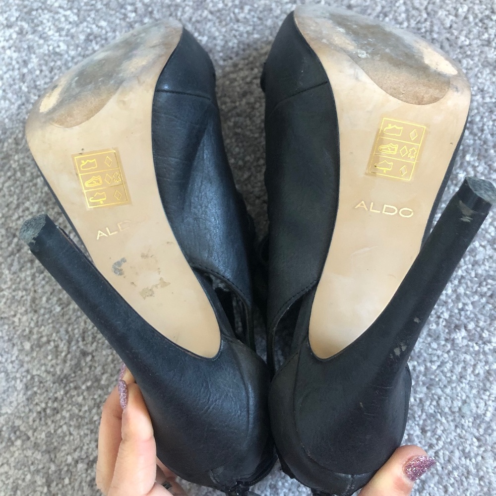 Aldo black heels - Picture 5 of 5